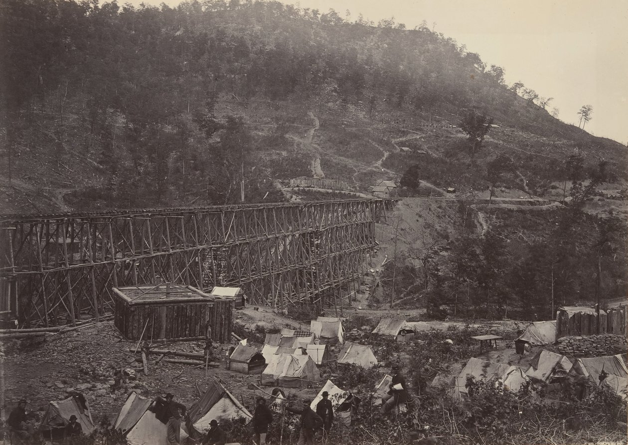 Gå forbi Racoon Range, Whiteside nr. 1, 1860