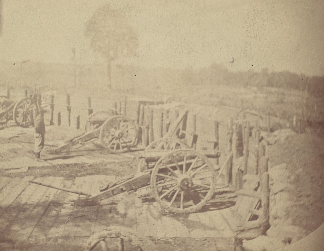 Rebel arbejder foran Atlanta, Georgia, nr. 2, 1864. af George N. Barnard