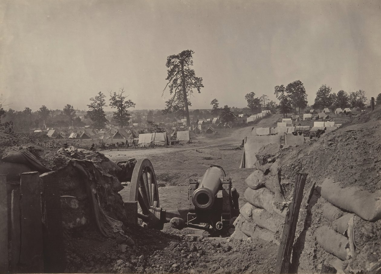 Rebel arbejder foran Atlanta, Georgia nr. 3, 1860