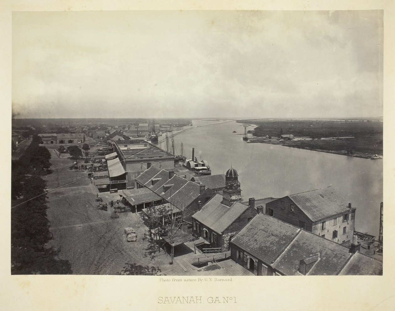 Savannah, GA, nr. 1 af George N. Barnard