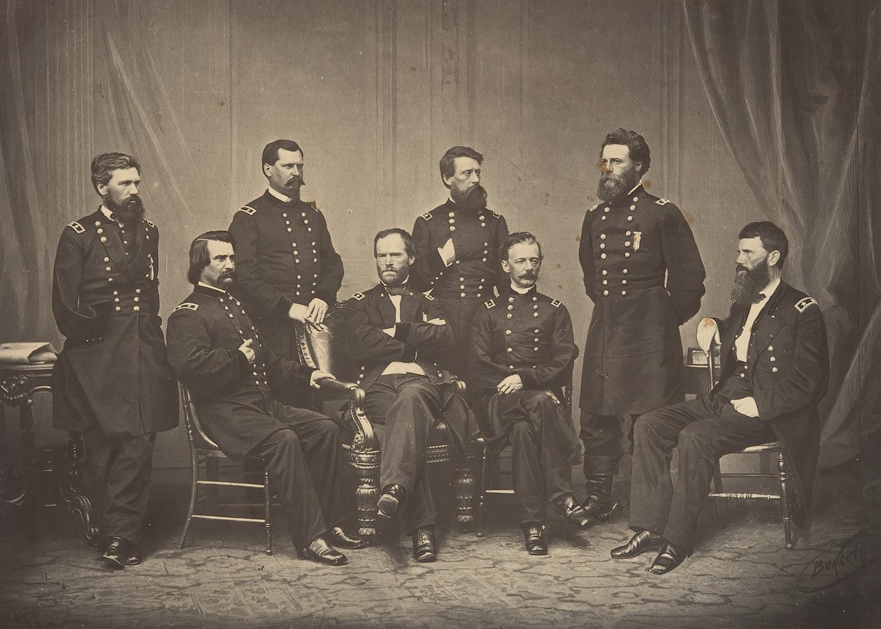 Sherman og hans generaler, 1860