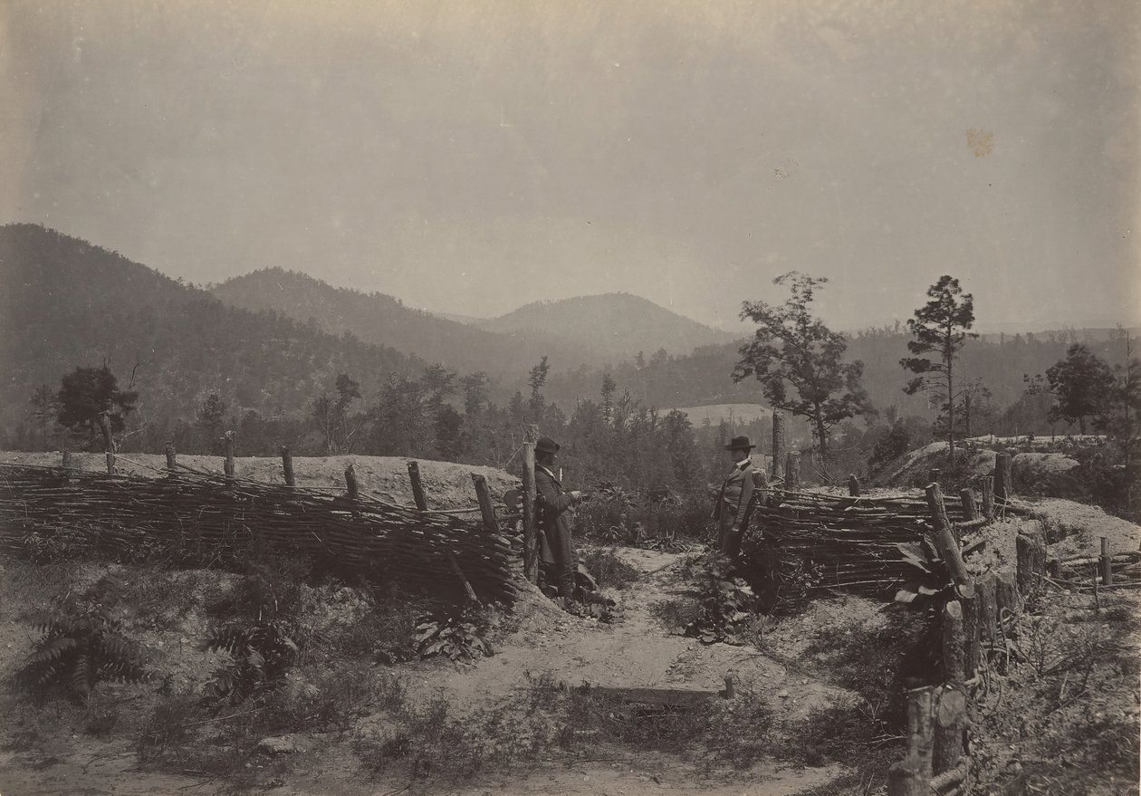 Allatoona-passet, Georgia, 1860