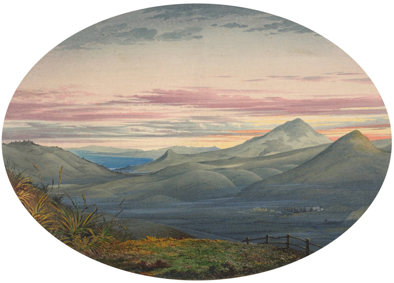 Otago landskab af George OBrien