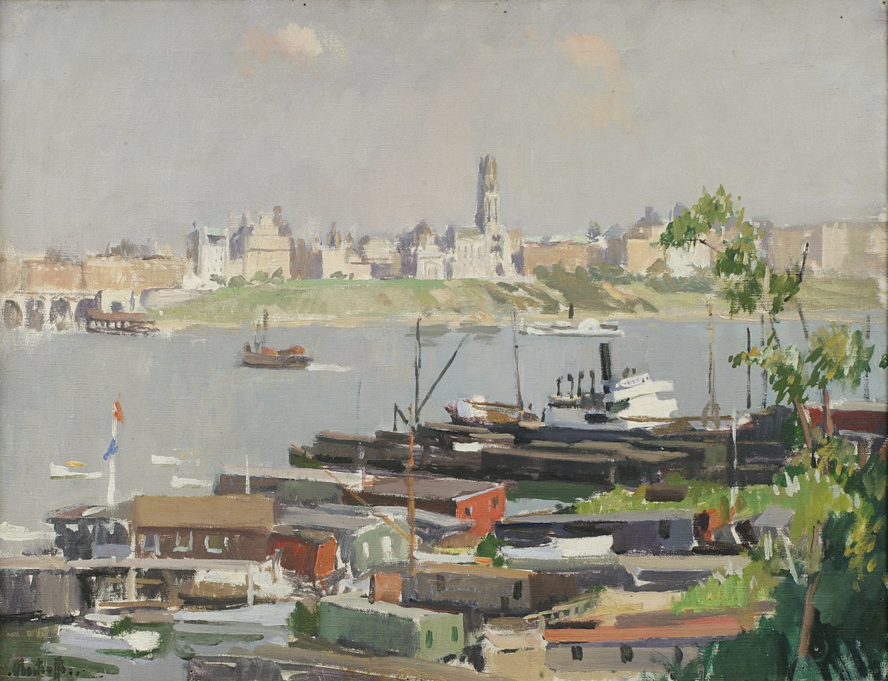 Øvre Manhattan af George Oberteuffer