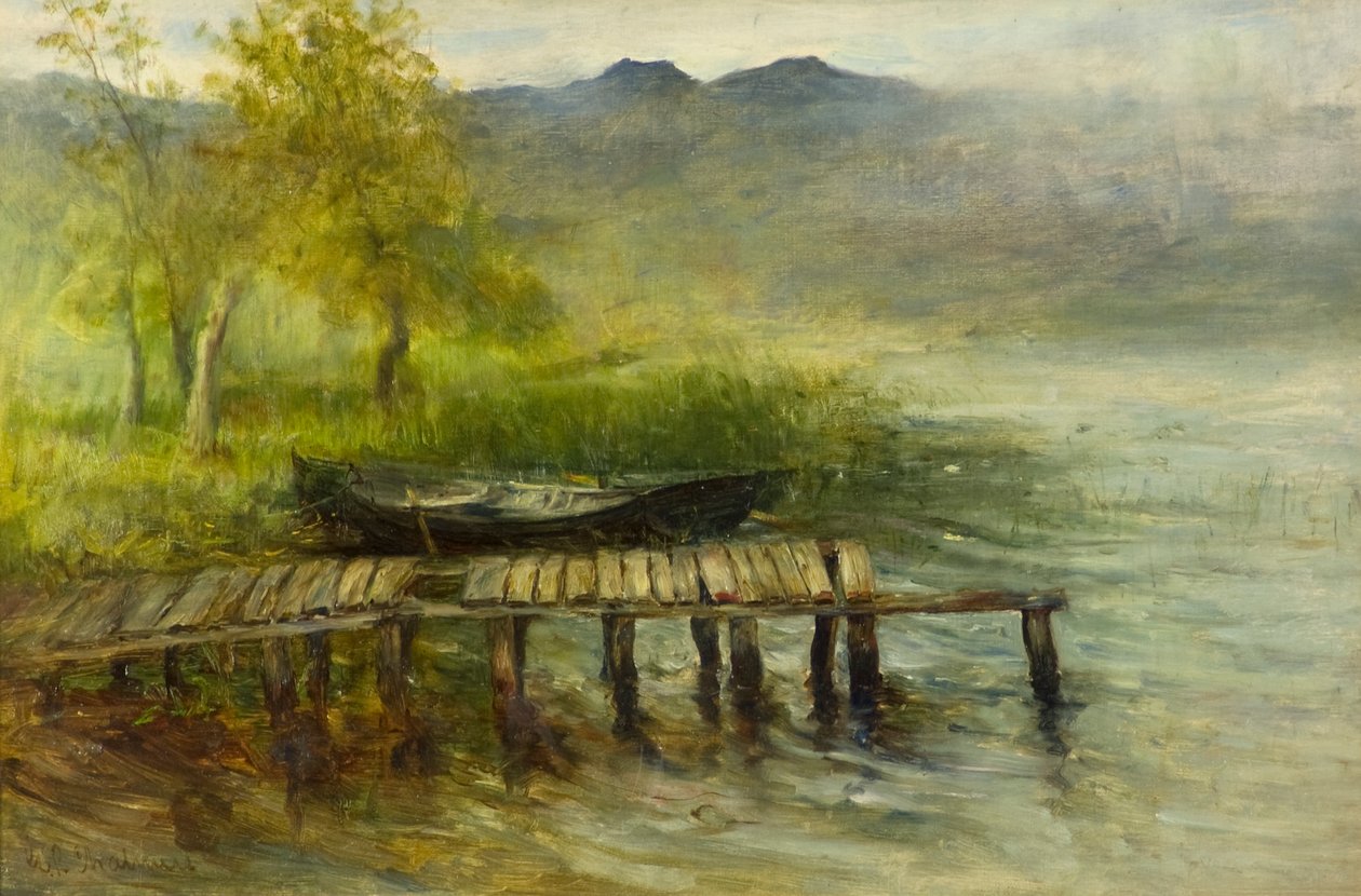 Lederen af Loch Lomond af George Paul Chalmers
