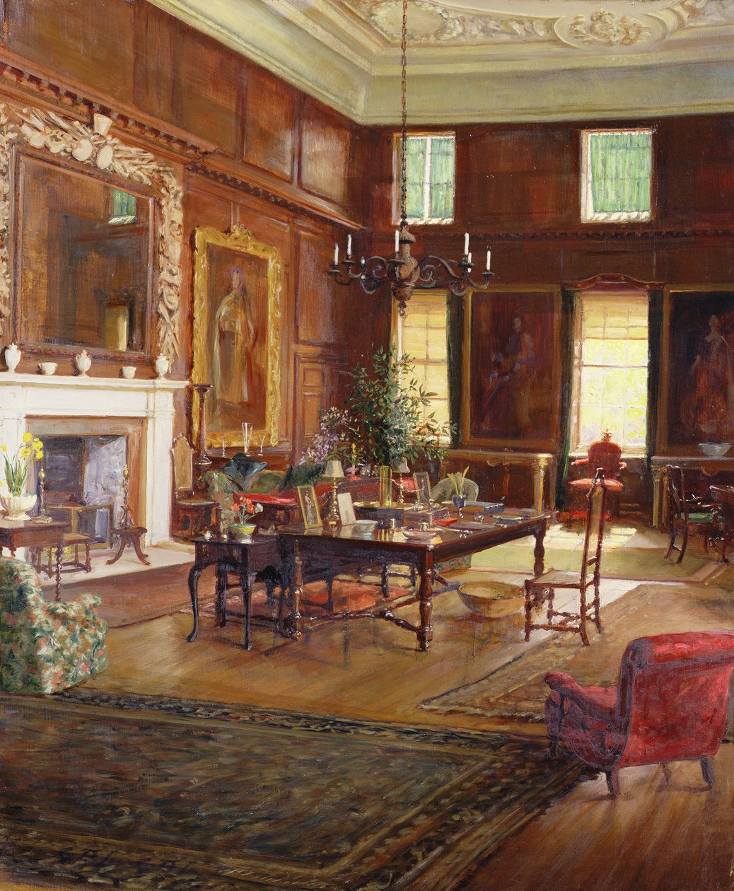Interiør af State Room, Governor