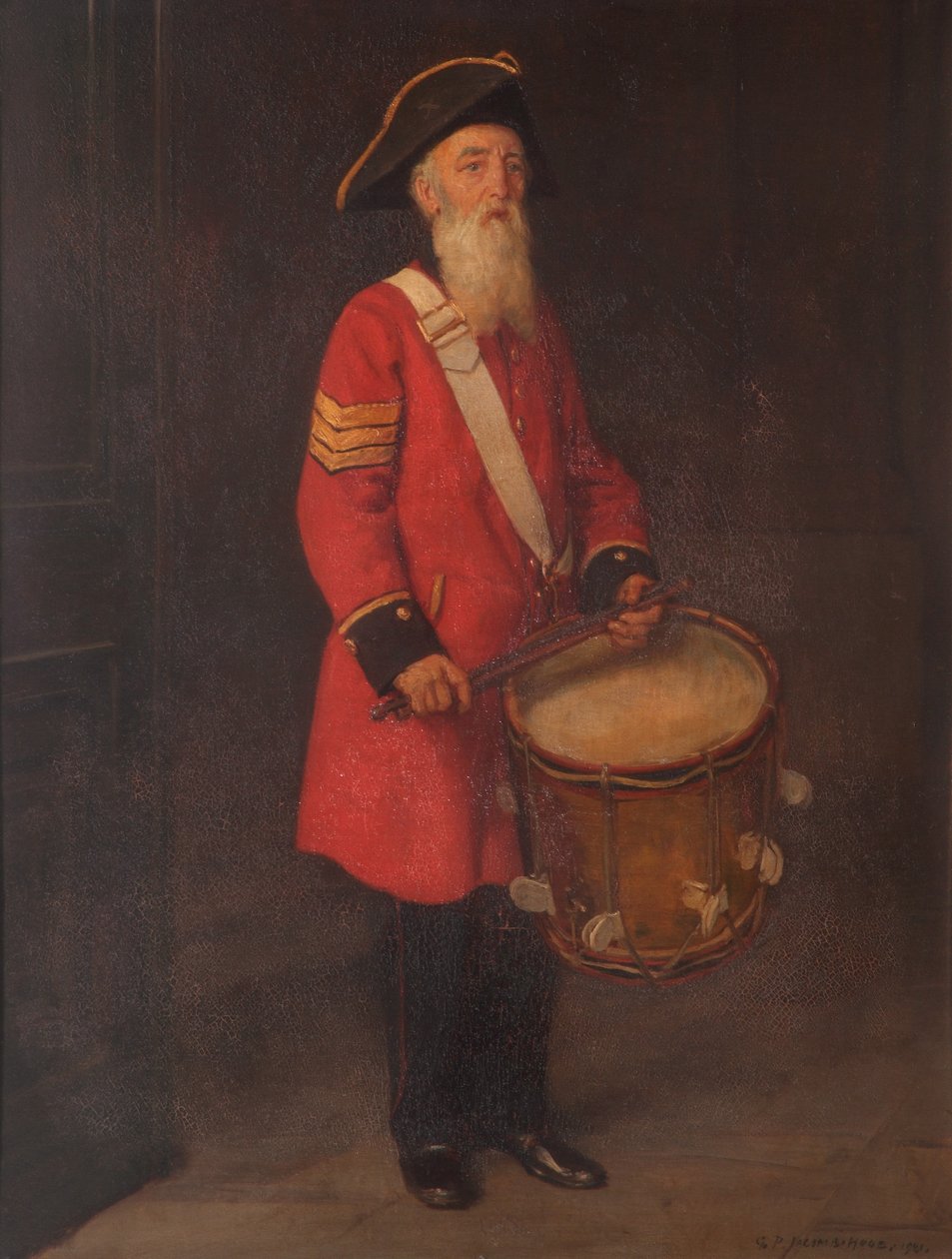 Sergent trommeslager Henry Gribble, 1921 af George Percy Jacomb Hood