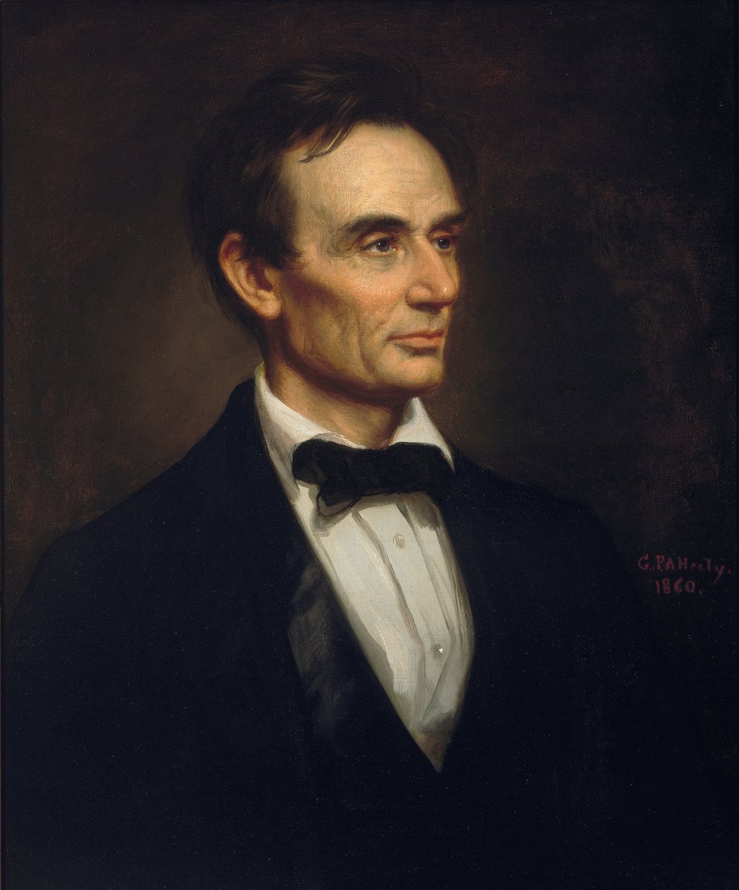 Abraham Lincoln, 1860 af George Peter Alexander Healy