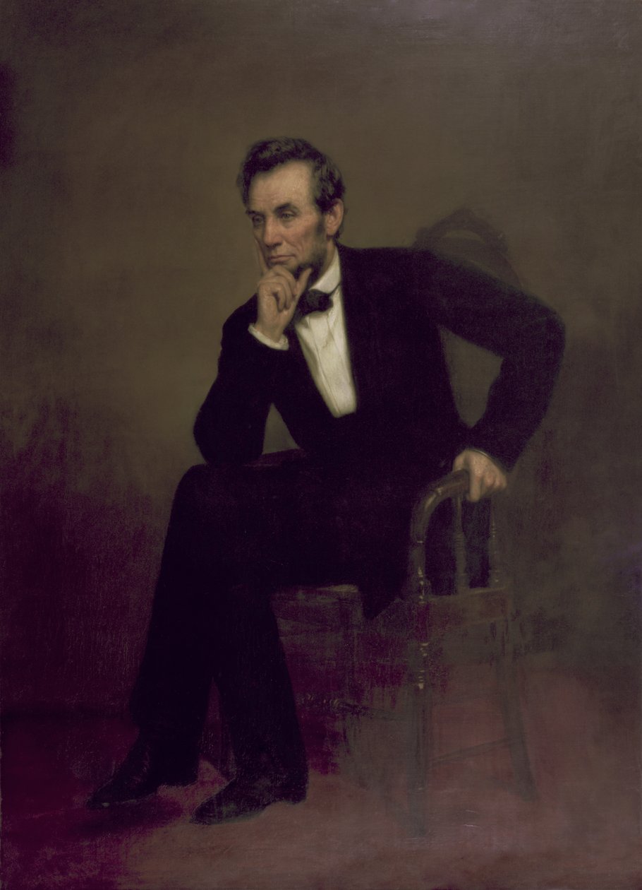 Abraham Lincoln, ca. 1868 af George Peter Alexander Healy