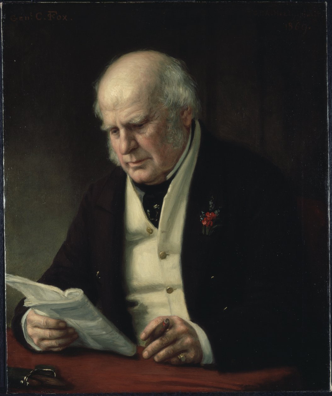 Charles Fox, 1869 af George Peter Alexander Healy
