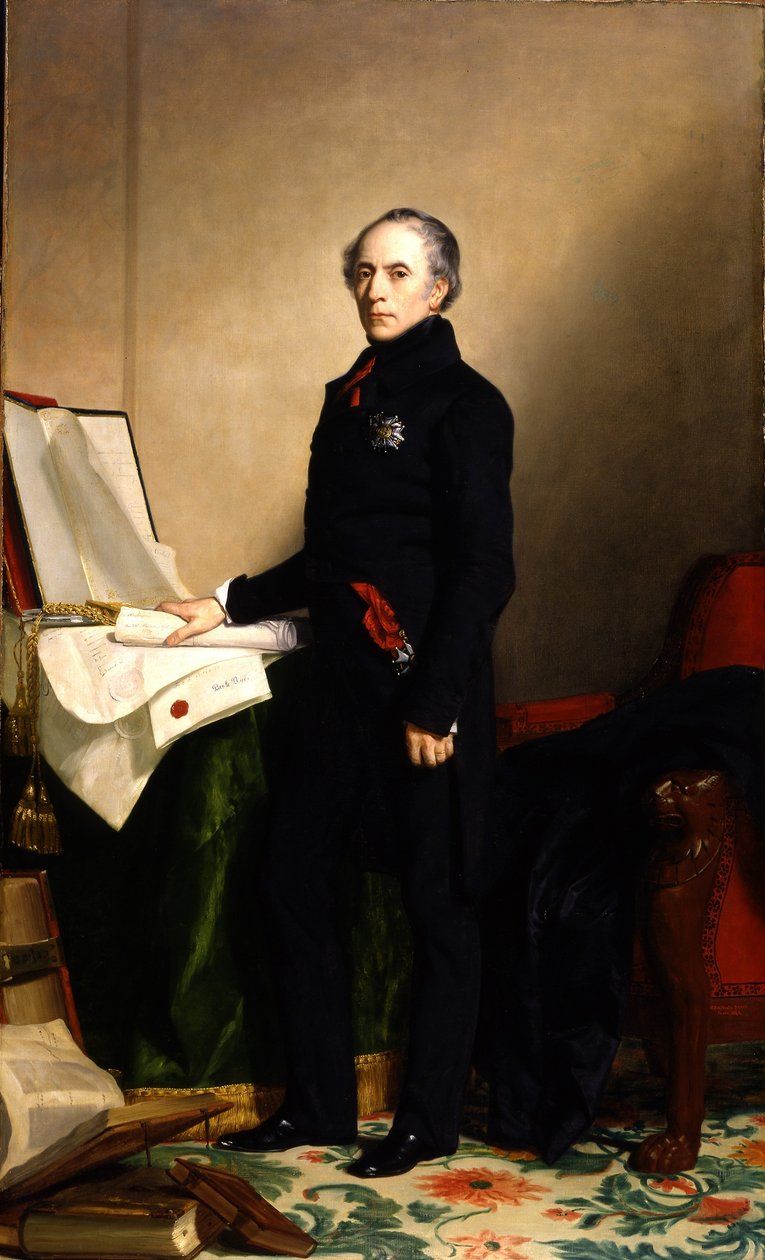Francois Pierre Guillaume Guizot af George Peter Alexander Healy