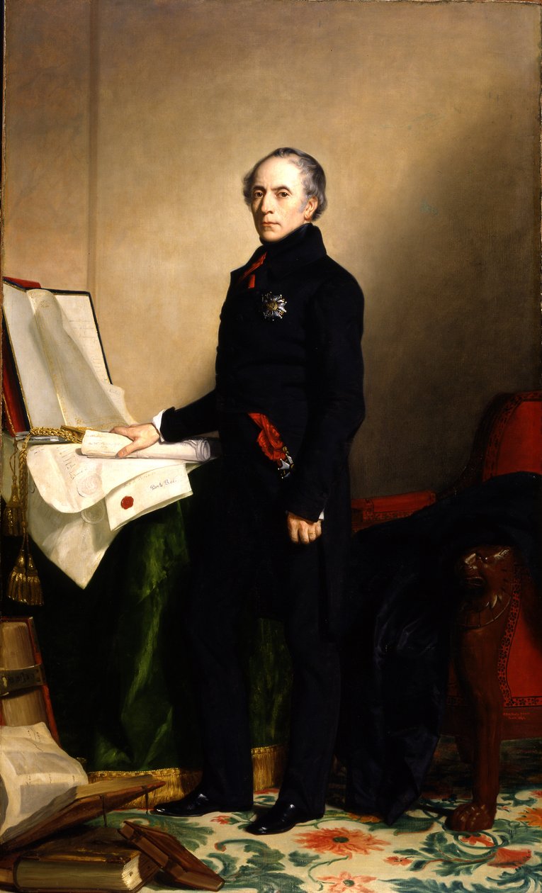 Francois Pierre Guillaume Guizot, 1841. af George Peter Alexander Healy