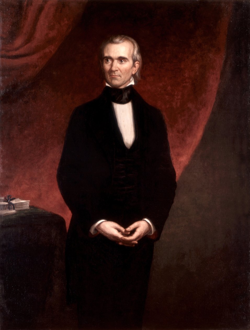 James Knox Polk af George Peter Alexander Healy