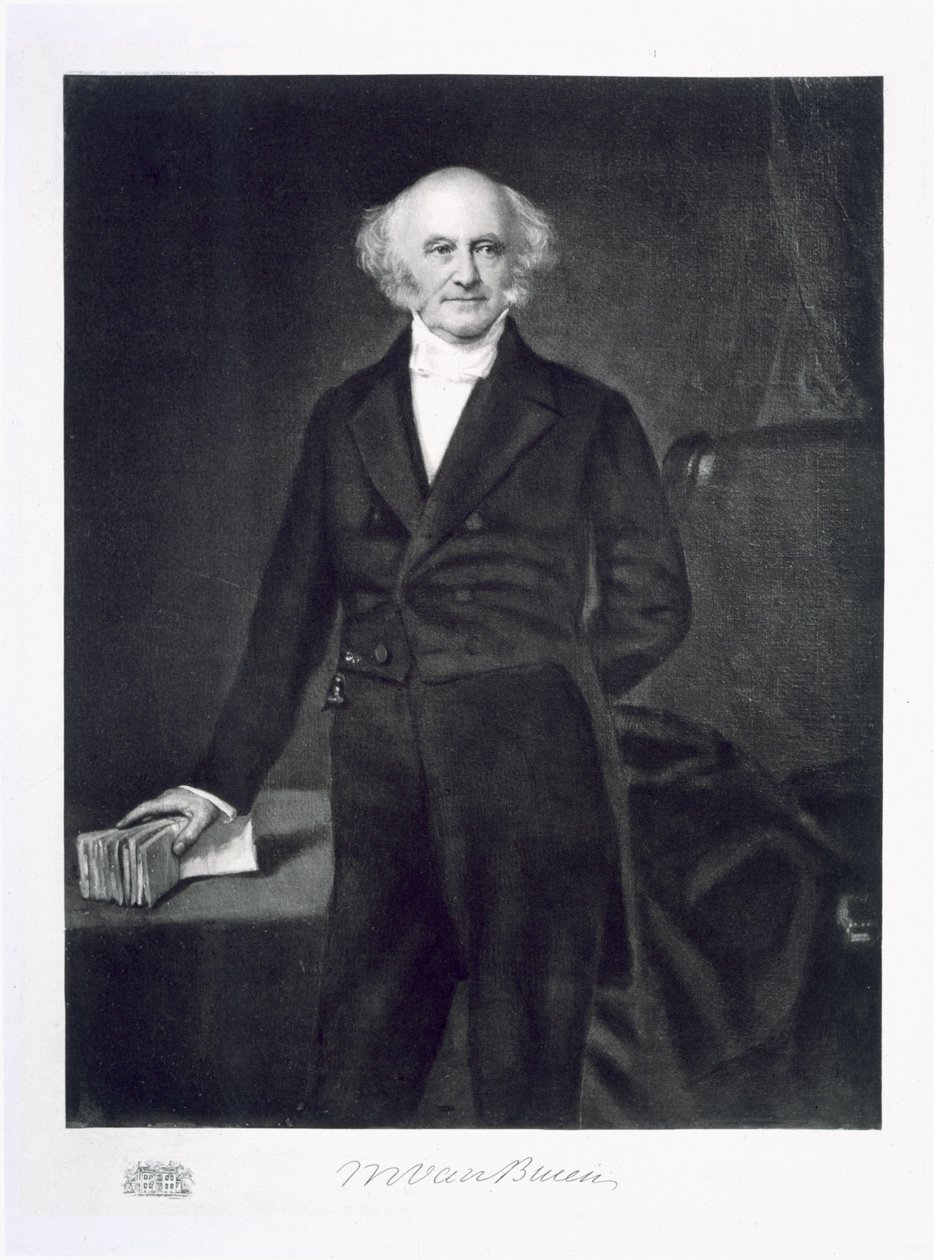 Martin Van Buren, 8. præsident for USA, pub. 1901 (fotogravure) af George Peter Alexander Healy