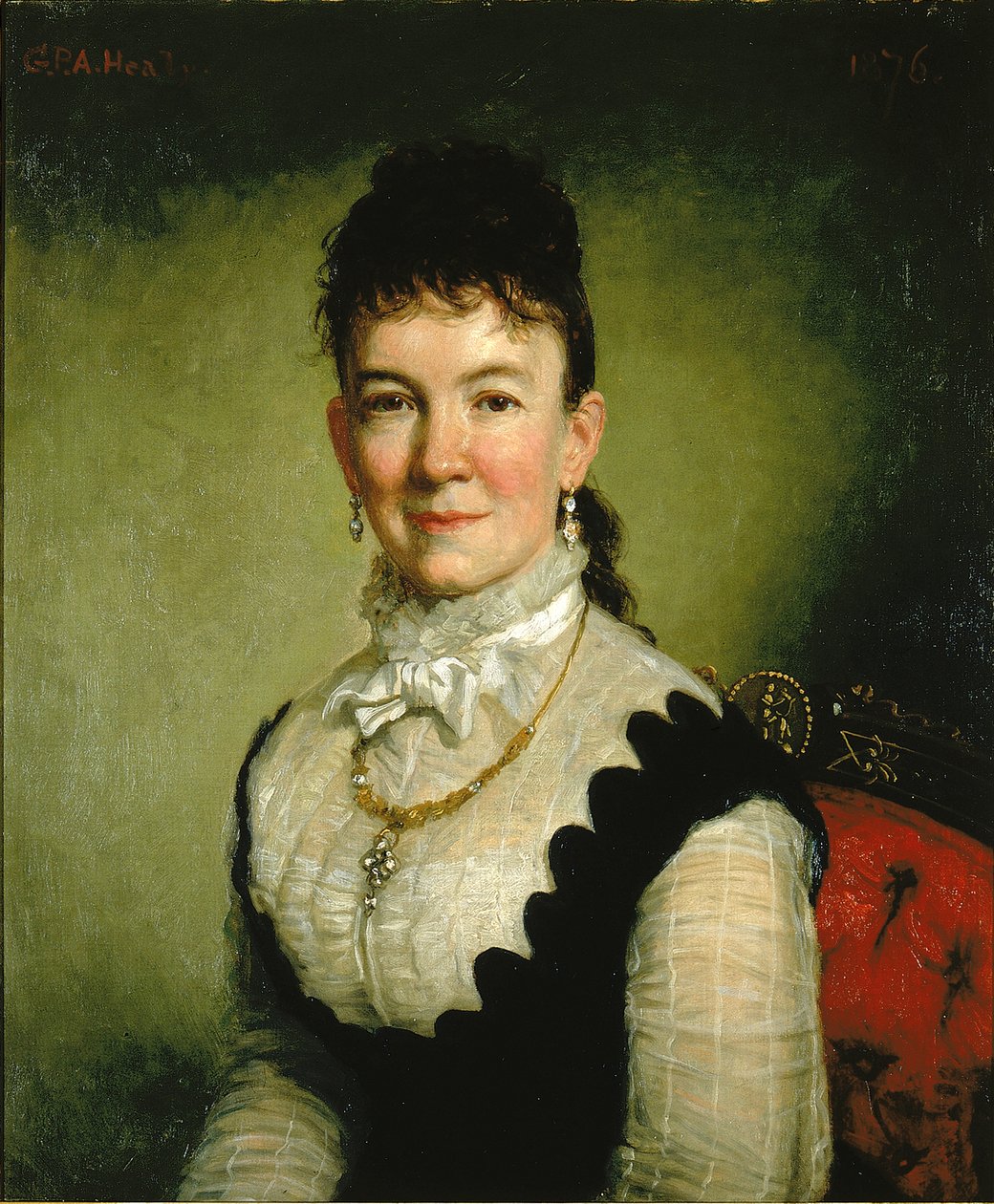 Fru Albert J. Myer Catherine Walden, 1876. af George Peter Alexander Healy