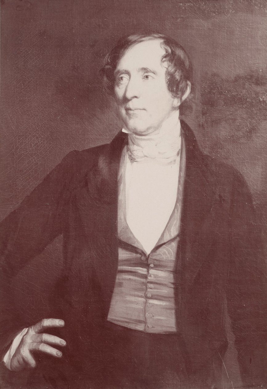 Portræt af William Campbell Preston 1794-1860, 1842 fotograferet 1900-tallet. af George Peter Alexander Healy