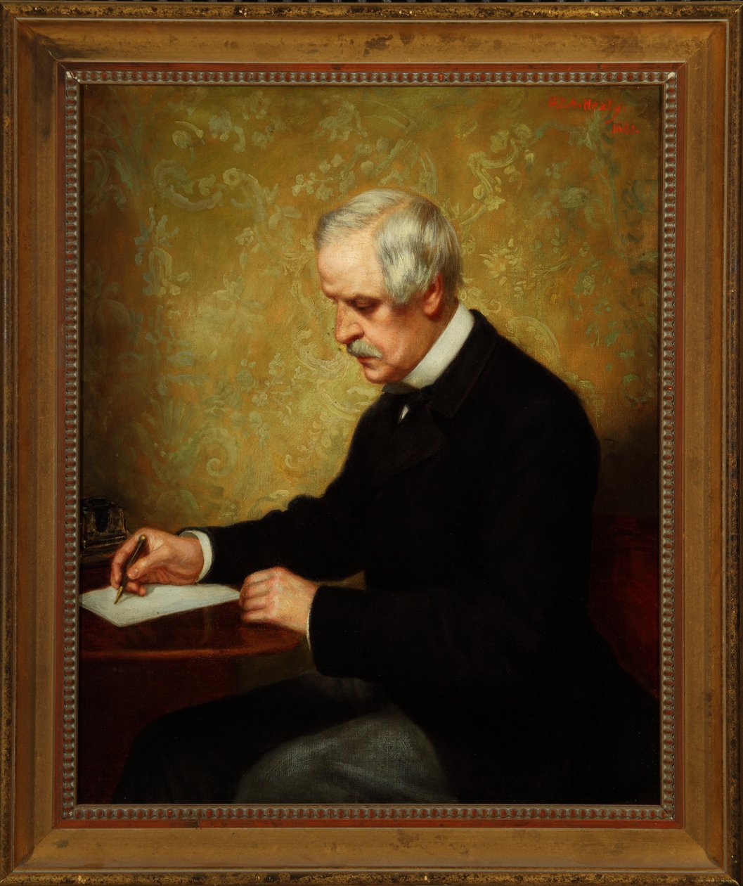 Portræt af en mand, 1881 af George Peter Alexander Healy