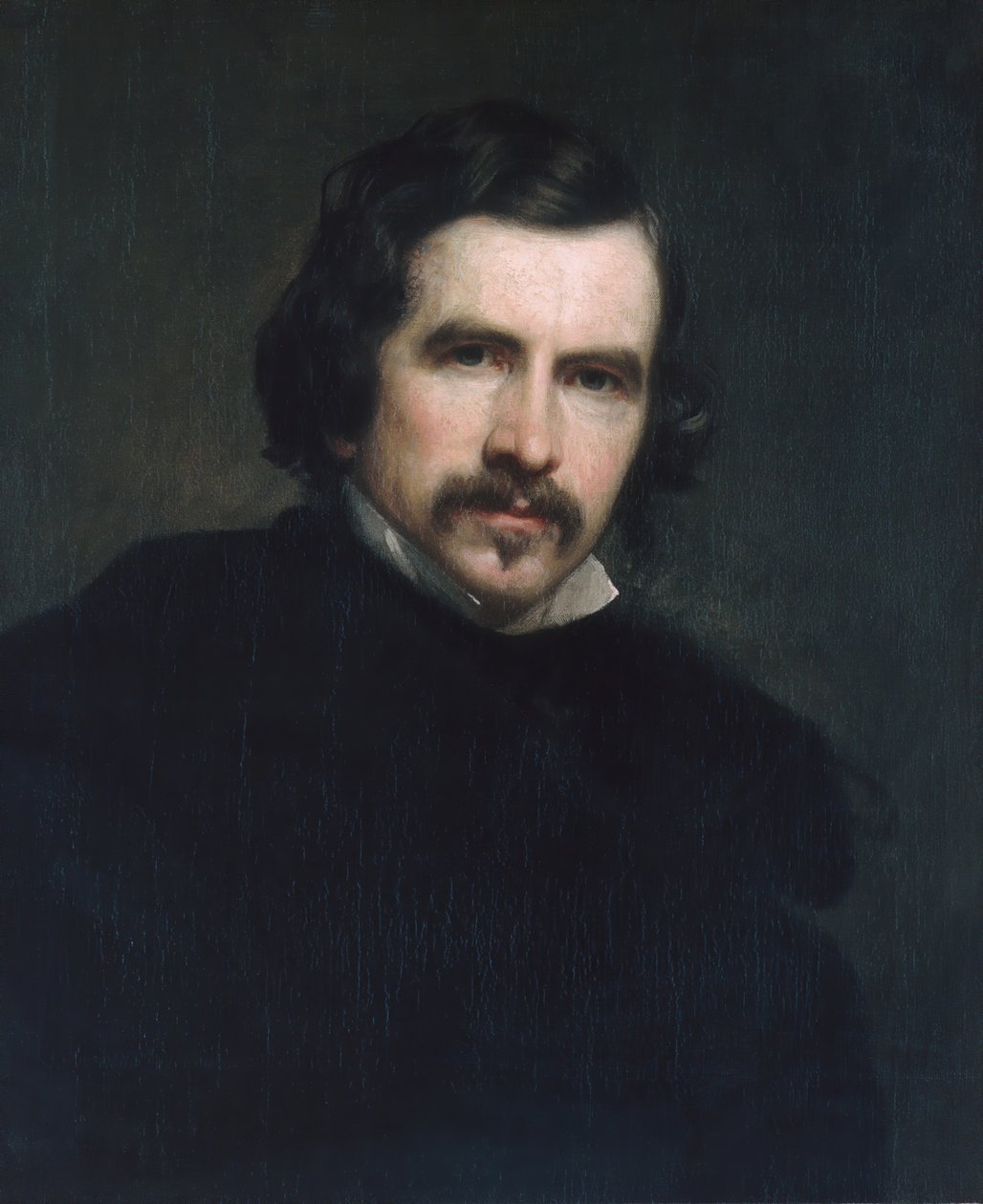 Portræt af kunstneren, 1851. af George Peter Alexander Healy