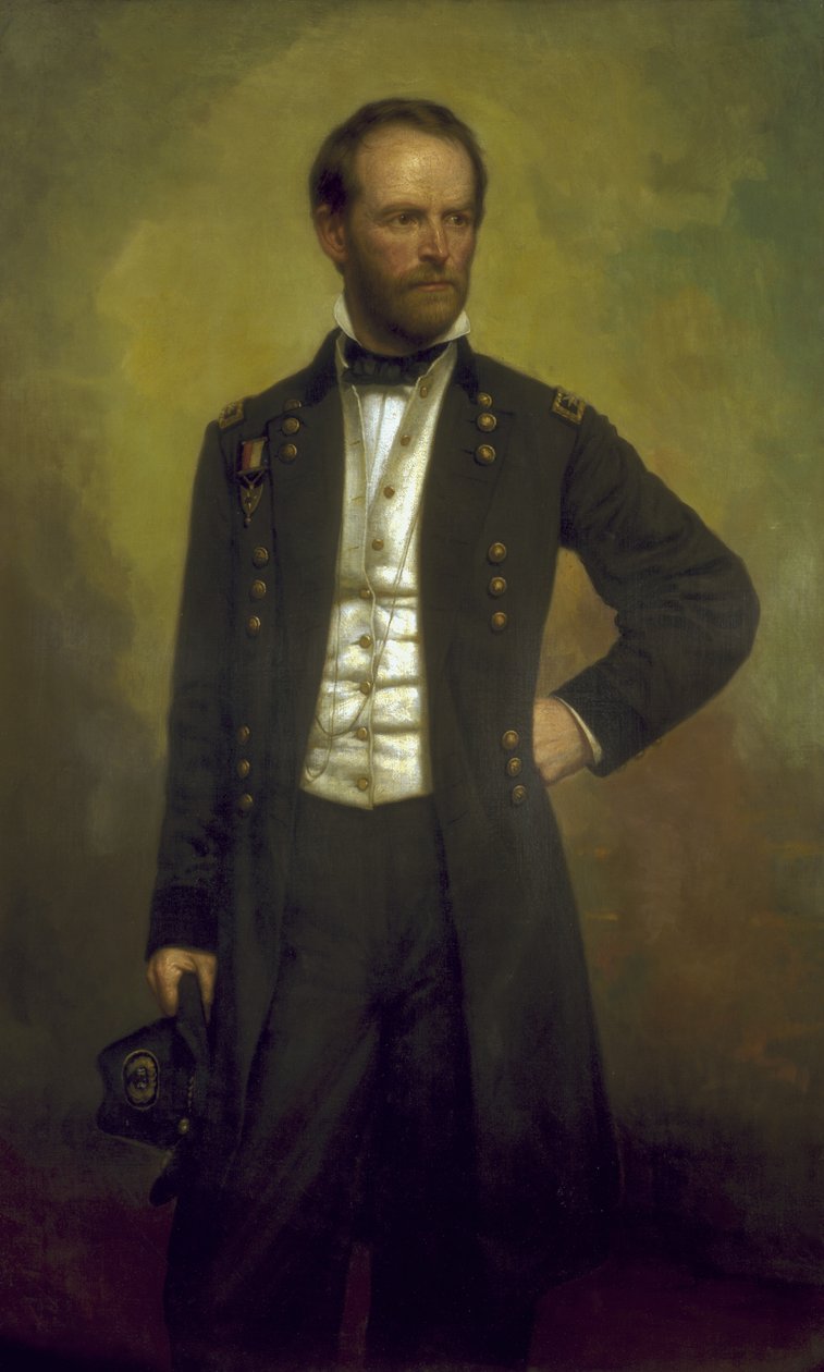 William T.Sherman af George Peter Alexander Healy