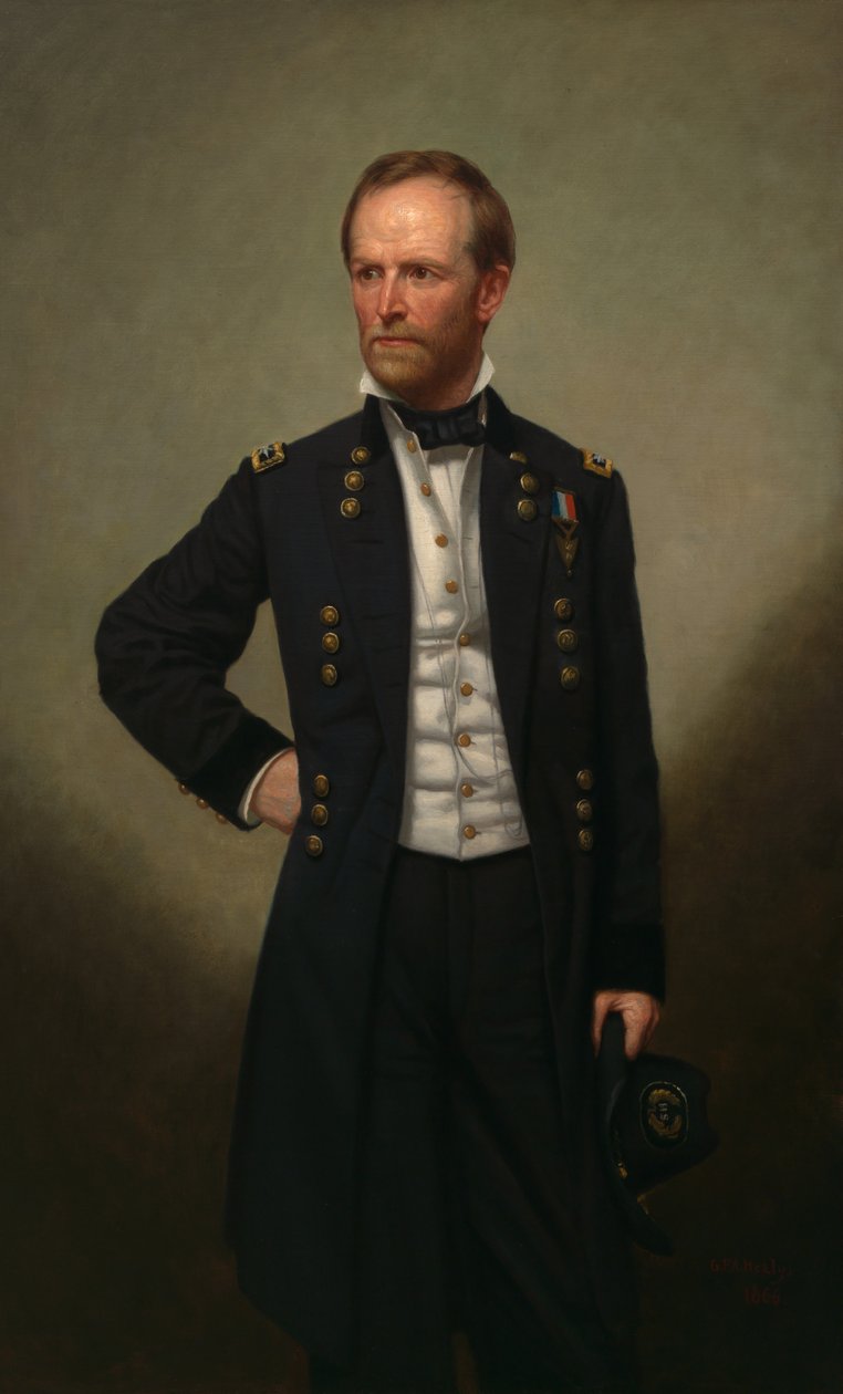 William T. Sherman af George Peter Alexander Healy