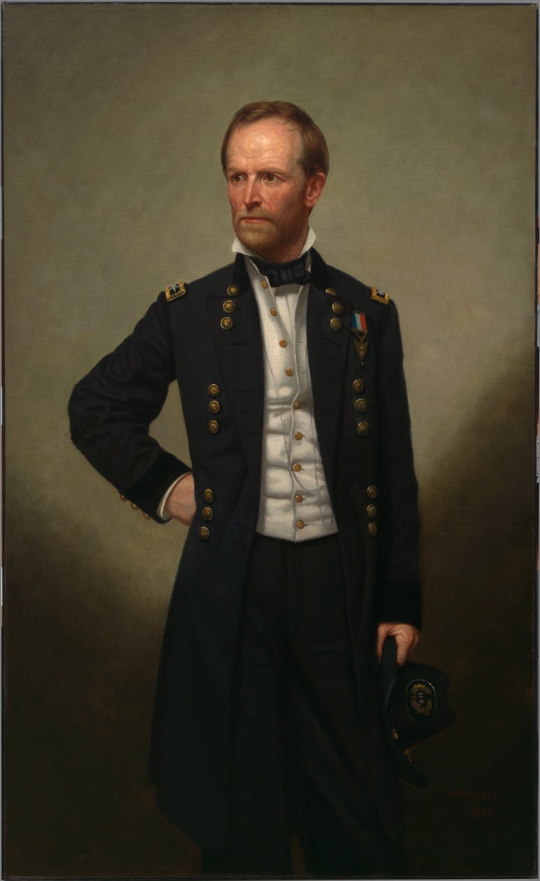 William T. Sherman, 1866. af George Peter Alexander Healy