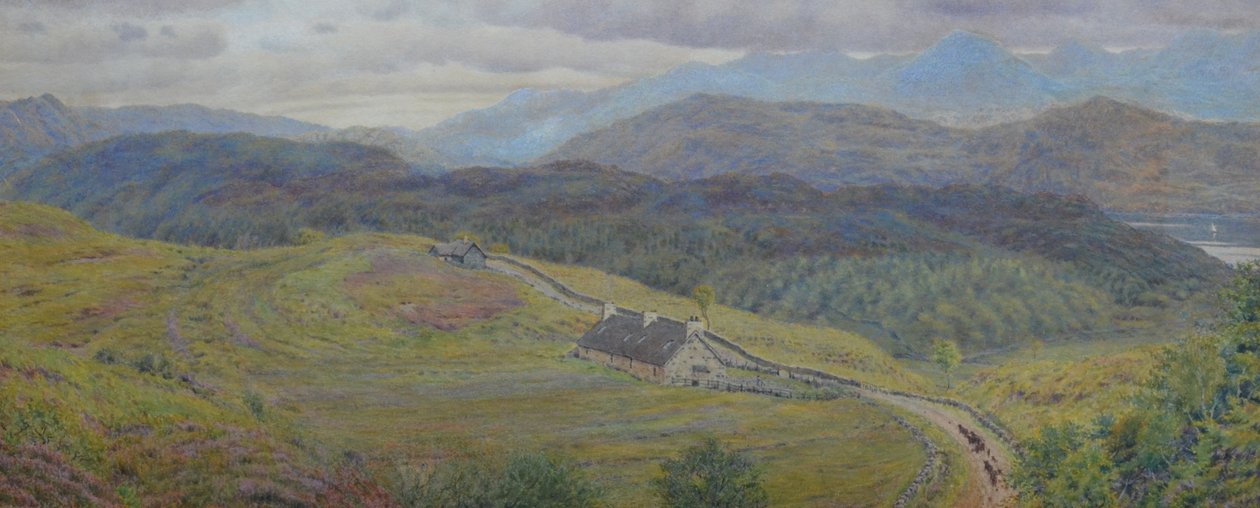 At Arisaig - Invernessshiren rannikko, n. 1866 (akvarelli) af George Price Boyce