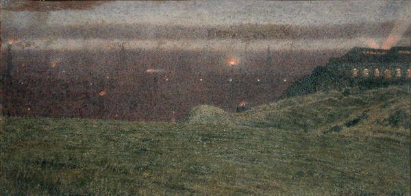 Newcastle fra Rabbit Banks af George Price Boyce