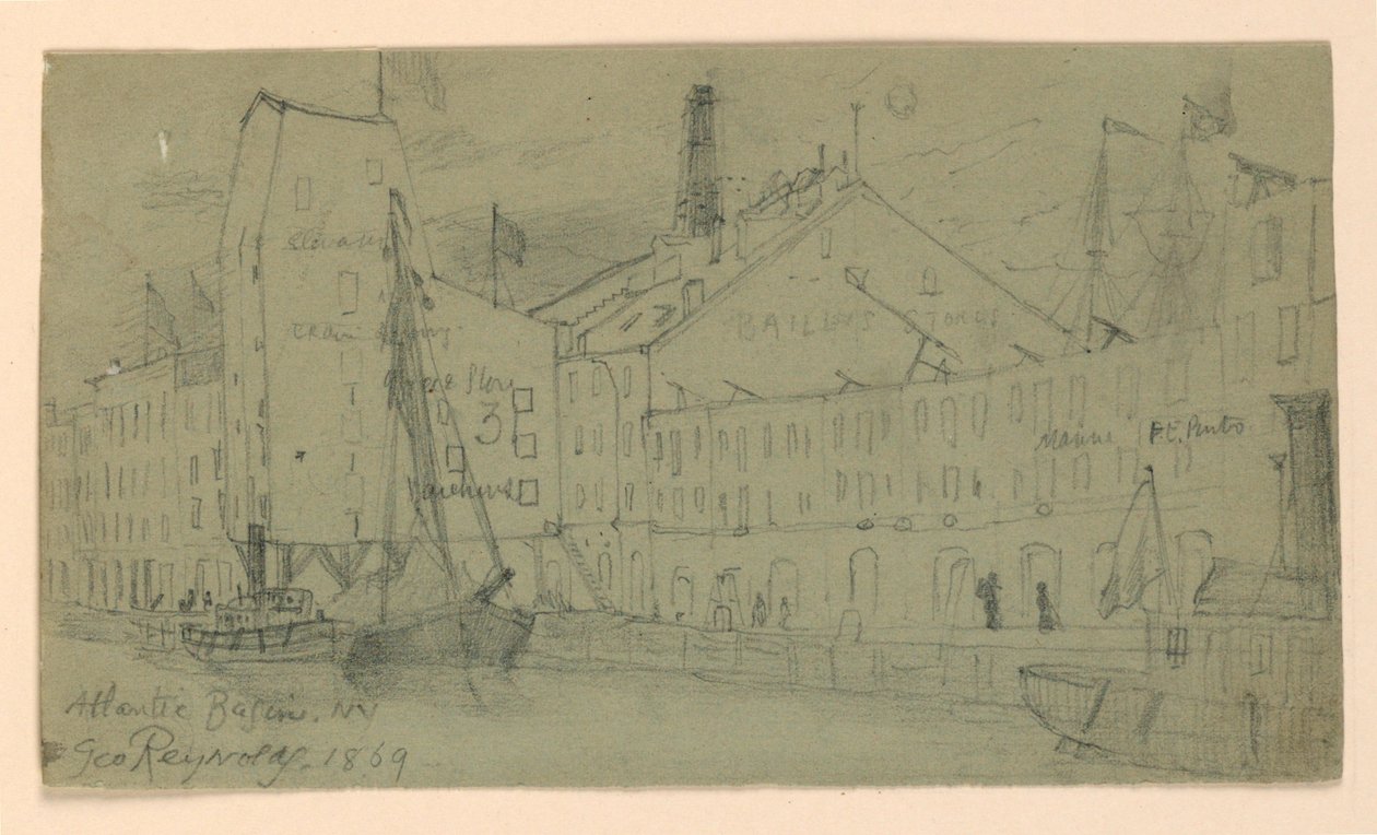 Atlantic Basin, New York af George Reynolds