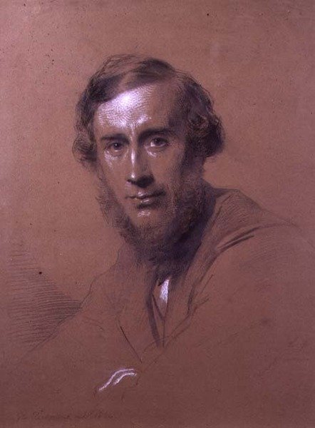 John Tyndall (1820-93) 1864 (farvekridt) af George Richmond