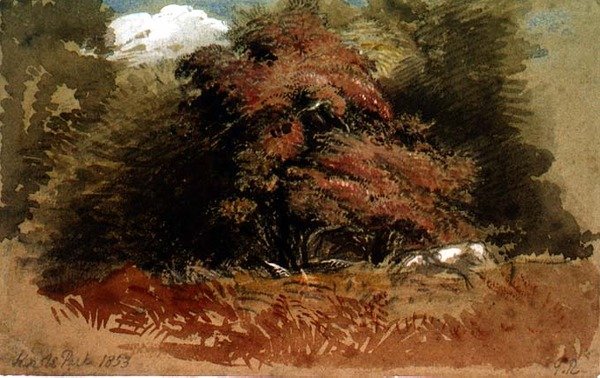 Knole Park af George Richmond