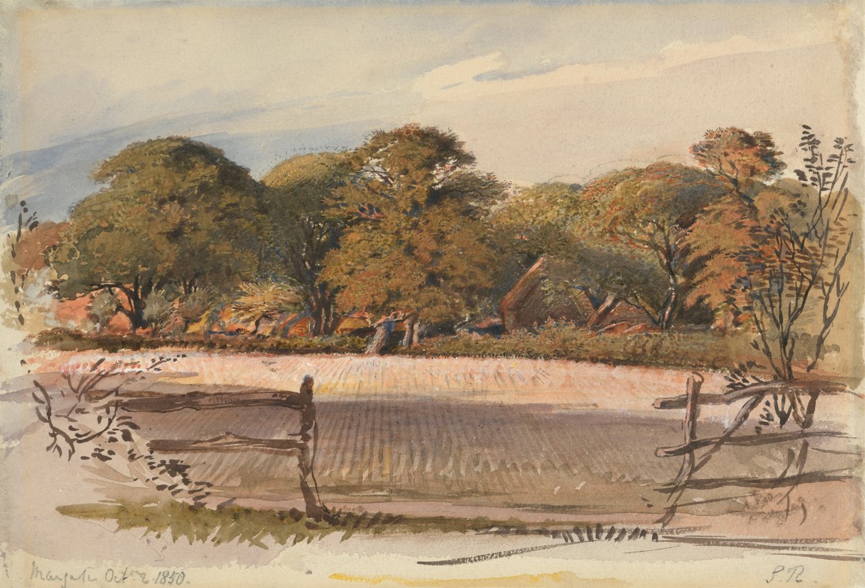 Margate, 2. oktober 1850. af George Richmond