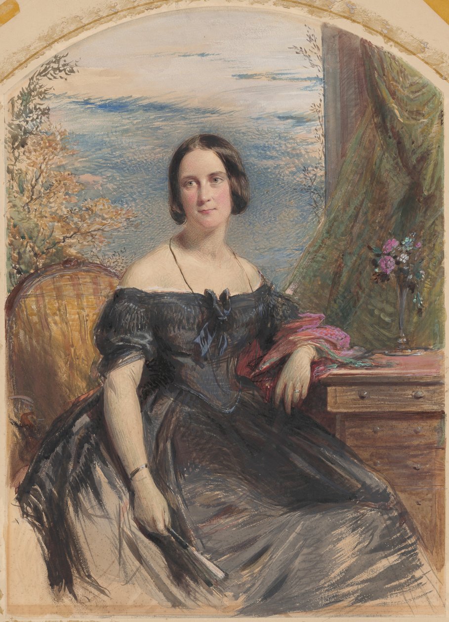 Fru Anne Walbanke-Childers af George Richmond