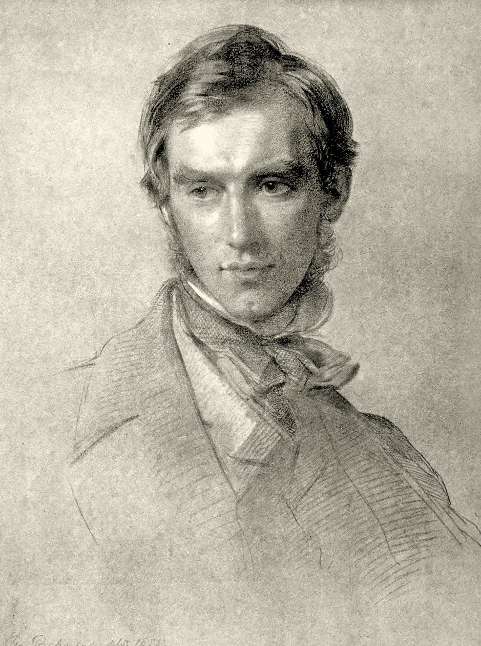 Portræt af Sir Joseph Dalton Hooker. 1855 (Grafit på papir) af George Richmond