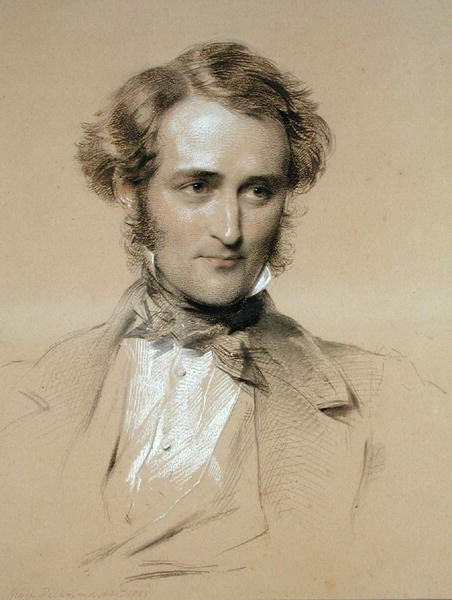Portræt af William Benson af George Richmond
