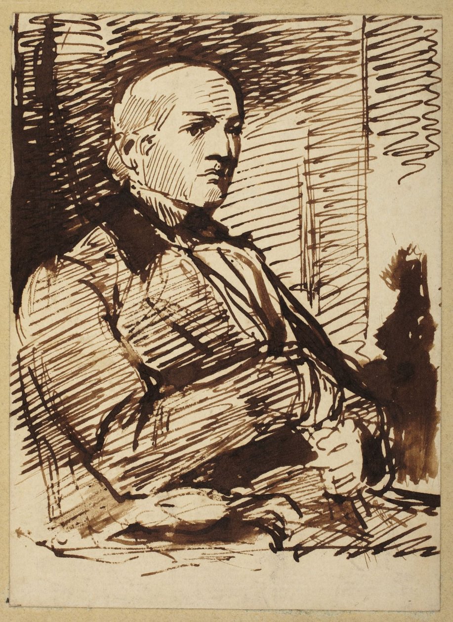 Den siddende mand af George Richmond