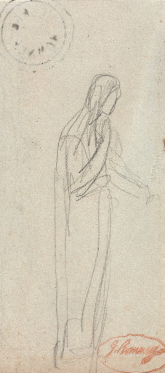 En stående kvindefigur af George Romney