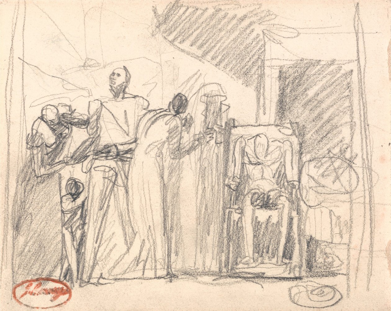 Menneskets livsfaser: Alderdom af George Romney