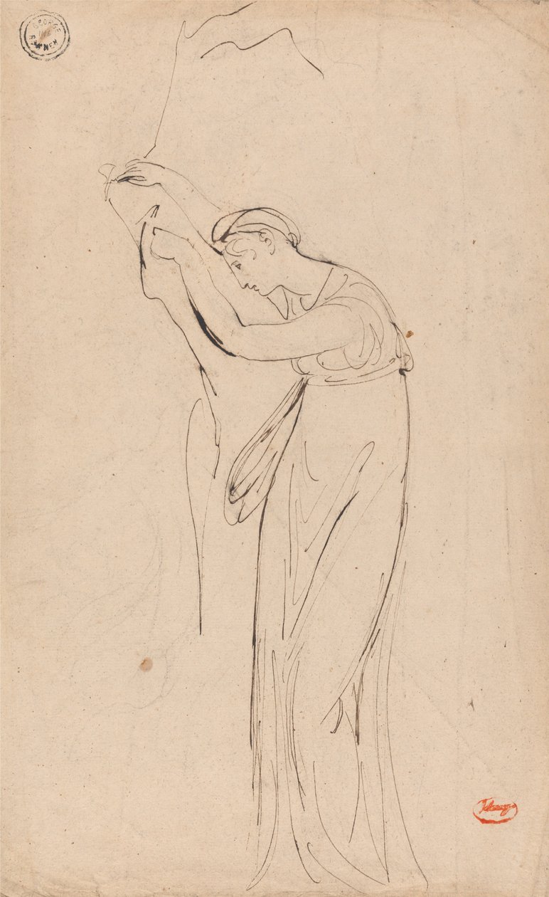 Klassisk nymfe af George Romney