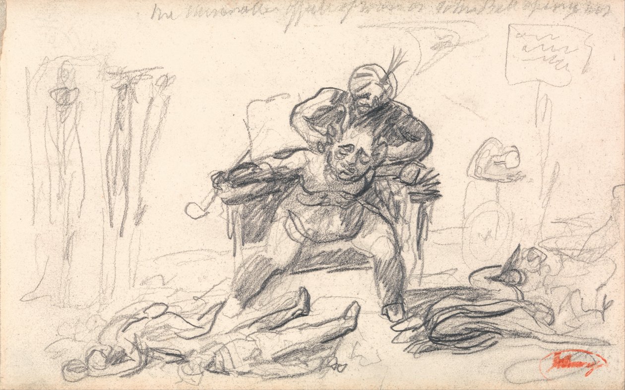 Dæmonhersker og undersåtter: "Krigens elendige virkninger på John Bull ..." af George Romney
