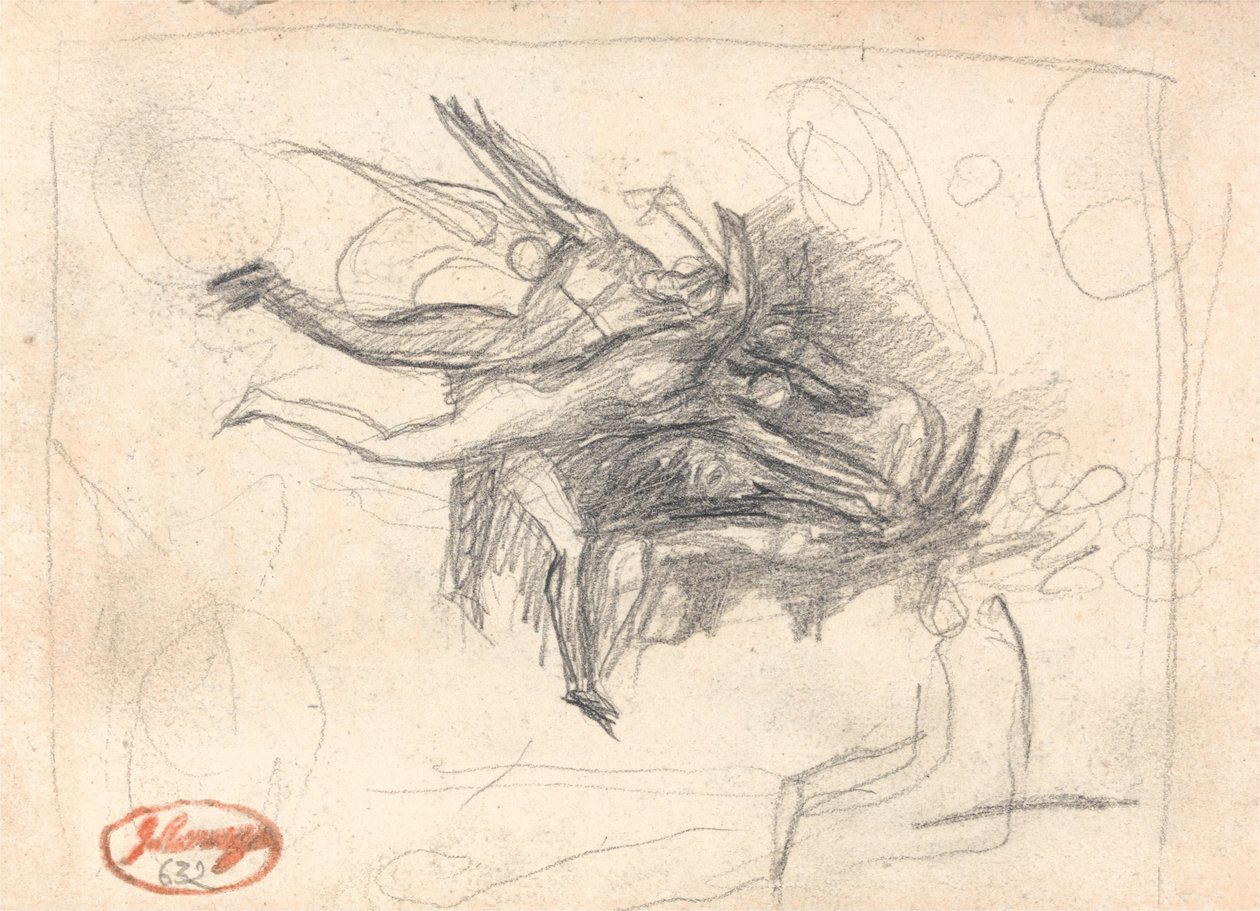 Djævle for Kristi fristelse af George Romney