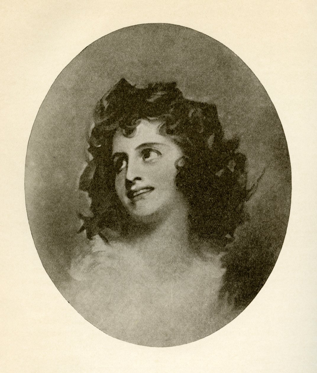 Emma Lady Hamilton af George Romney