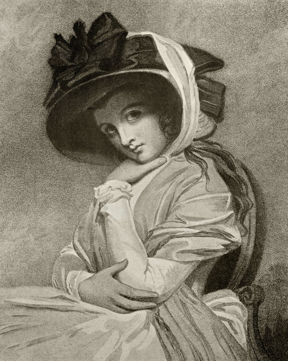 Emma, Lady Hamilton, graveret af John Jones, fra 