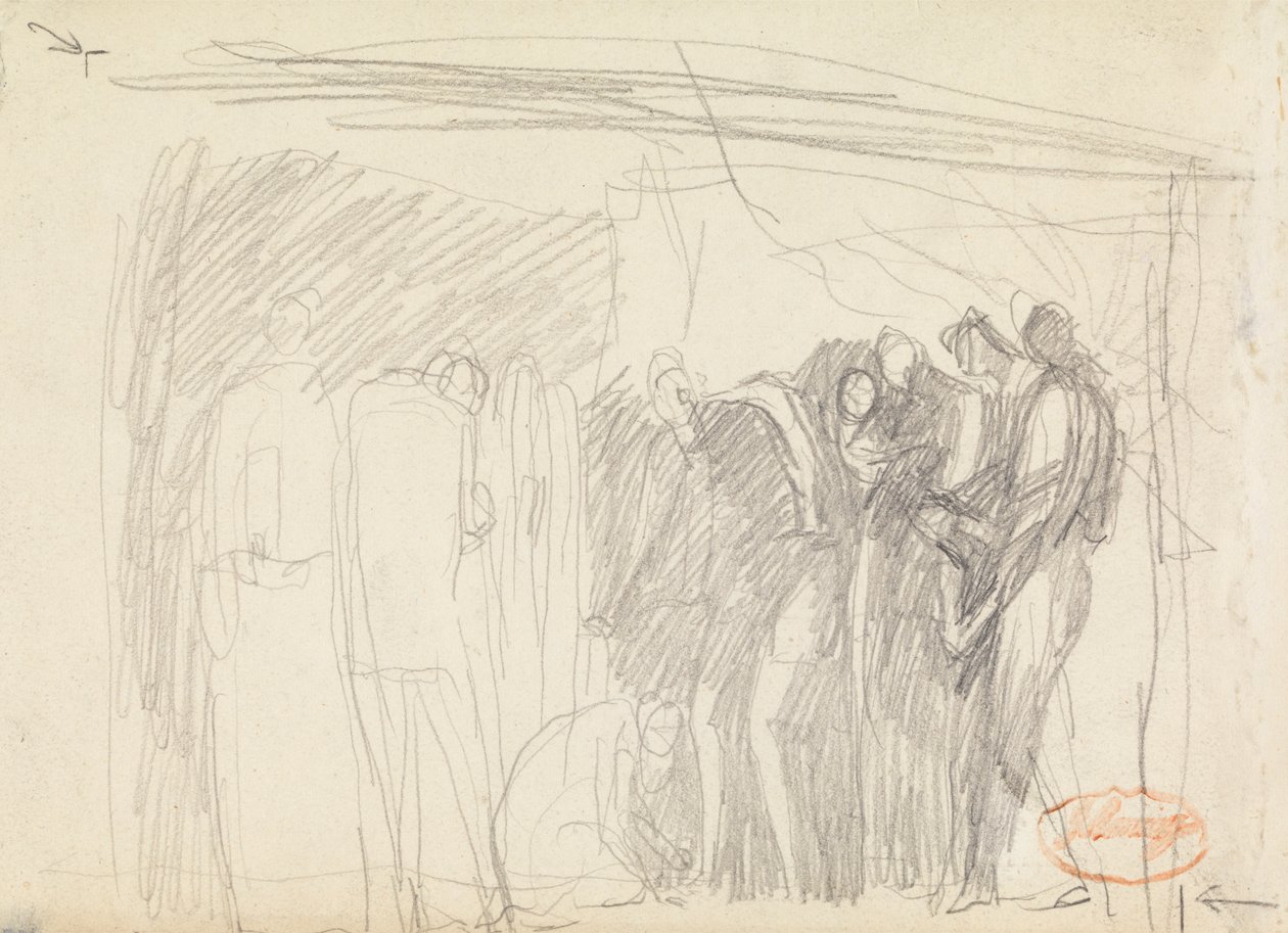 Figursammensætningsundersøgelse 46 af George Romney