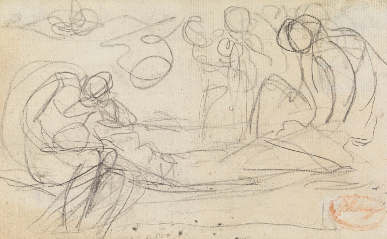 Figur Undersøgelse af sammensætning 50 af George Romney