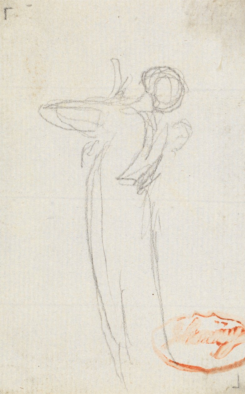 Figurstudie elleve af George Romney