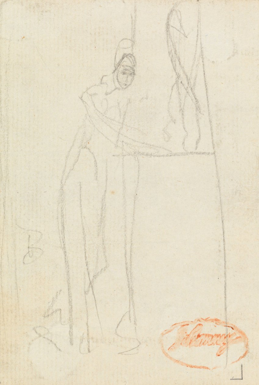Figurstudie 13 af George Romney
