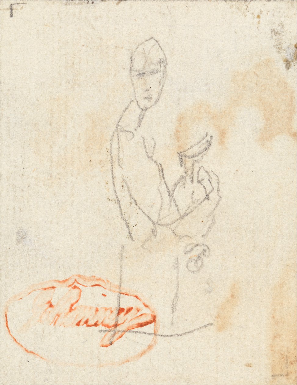 Figurstudie 2 af George Romney