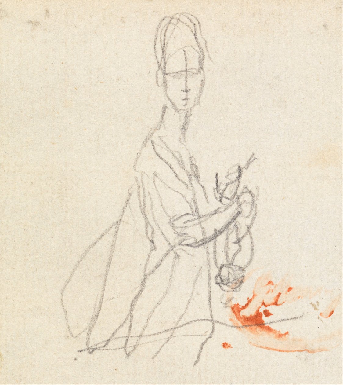 Figur Undersøgelse 5 af George Romney