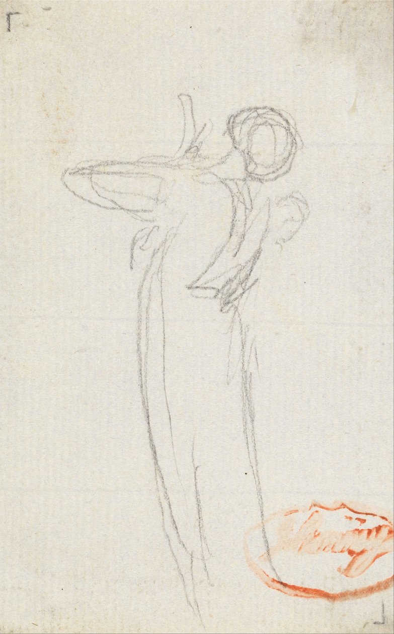 Figur Studie 11 af George Romney