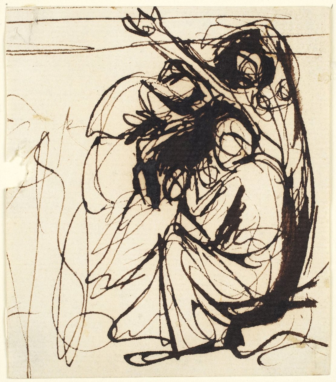 Gruppe af lidende figurer af George Romney